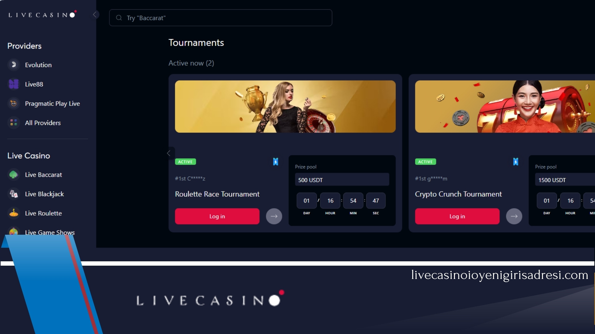 Livecasino.io Para Yatırma Ve Para Çekme